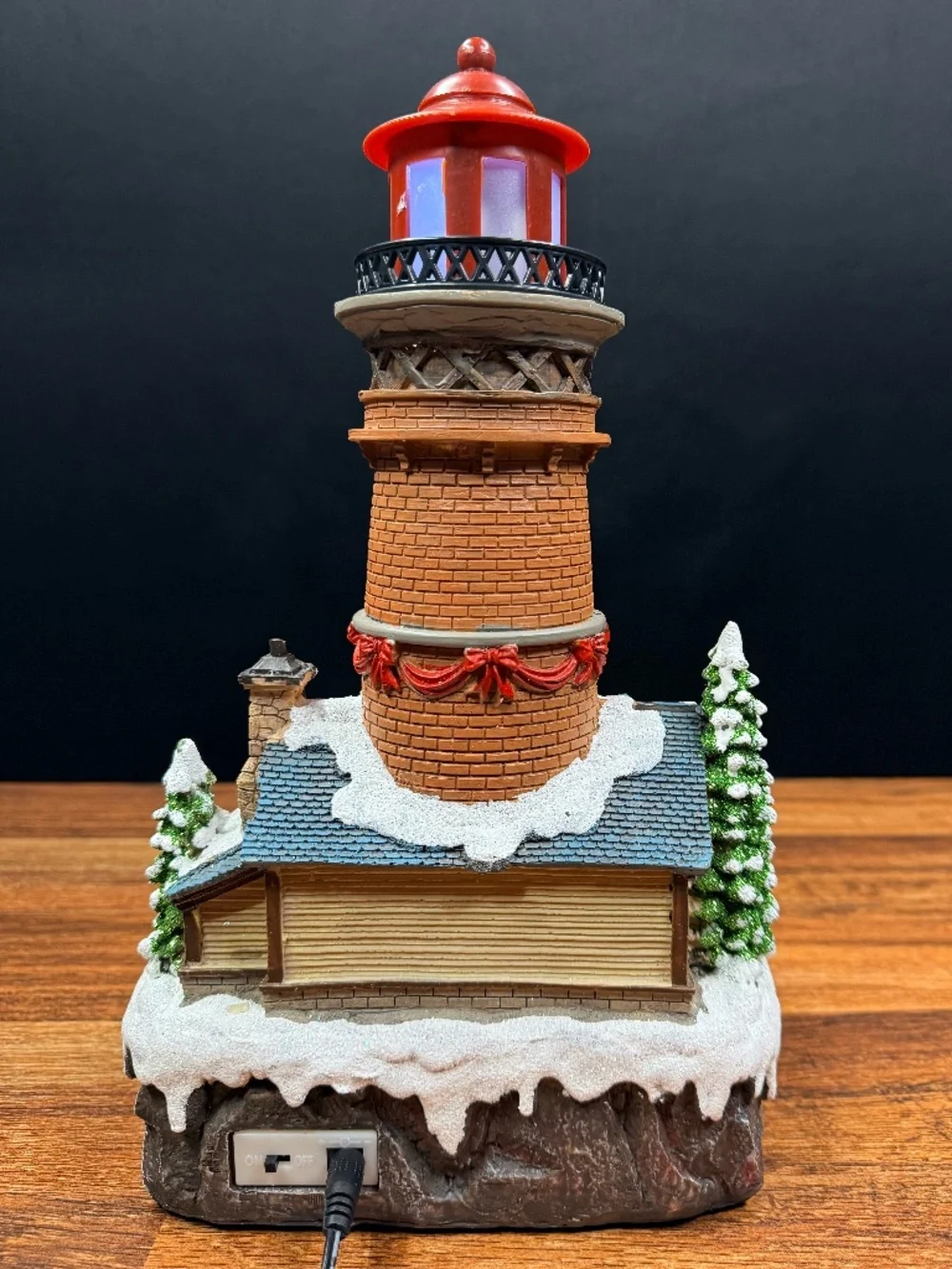 HOLIDAY LIVING Fiber Optic Lighthouse
